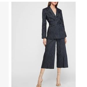 Navy Chalk Pinstripe Suit